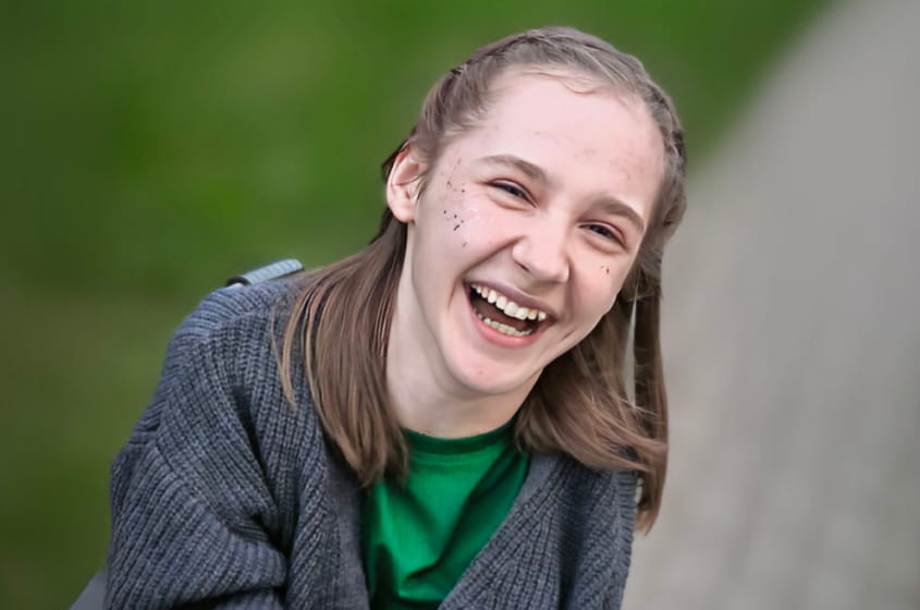 Вика печатает мечты